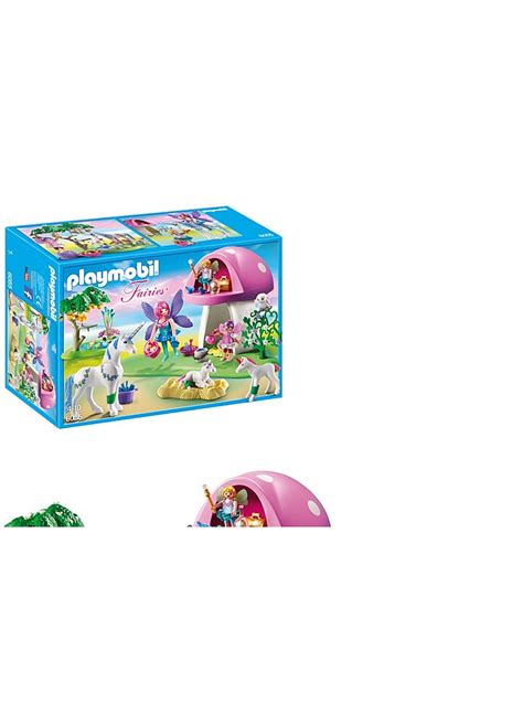 Playmobil 6055 Fairies With Toadstool House Toys And Character George