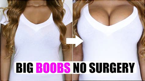 12 Secrets To Make Your Boobs Look Bigger How Do You Make Your Breasts