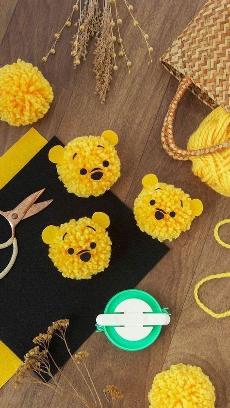 Pin By AranzaDrive On PARTY Disney Diy Crafts Pom Pom Crafts