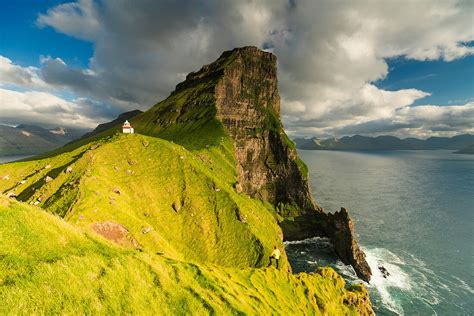 Kallur Leuchtturm Kalsoy Insel Färöer Bild kaufen 71306860