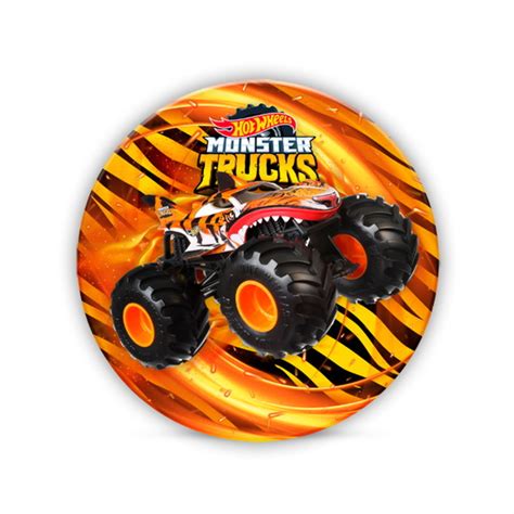 Painel Redondo Sublimado Hot Wheels Produtos Elo