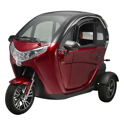 Triciclo El Ctrico De Tres Ruedas Completamente Cerrado Scooter De