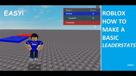 Roblox How To Make A Basic Leaderstats 2021 YouTube