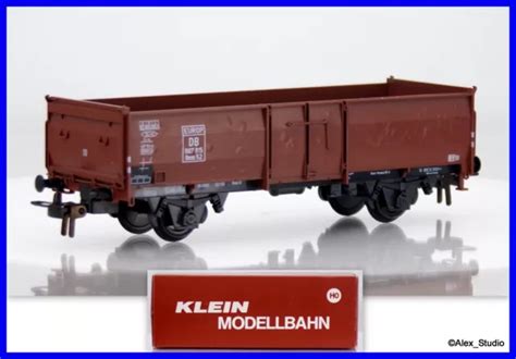 KLEIN MODELLBAHN 3074 H0 Offener Güterwagen DB Omm 52 Ep III OVP