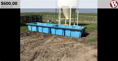 1000 gallon stock tank, no leaks. Used 1 year. | Robinson, ND