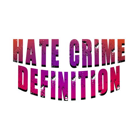 Hate Crime Clipart Vector Template For Hate Crime Definition Sayings