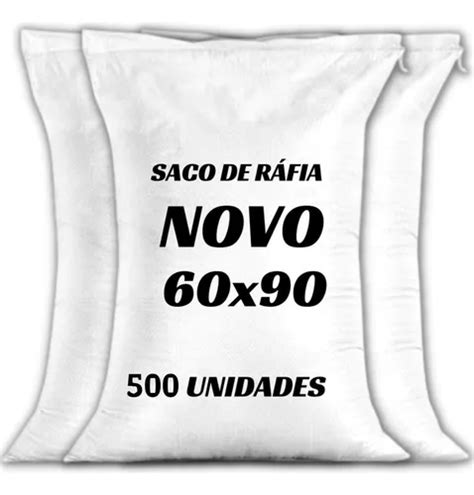 Saco De Rafia Novo X Cm Unidades Milho At Kg Frete Gr Tis