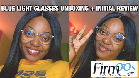 Firmoo Blue Light Blocking Glasses Unboxing Initial Review Youtube