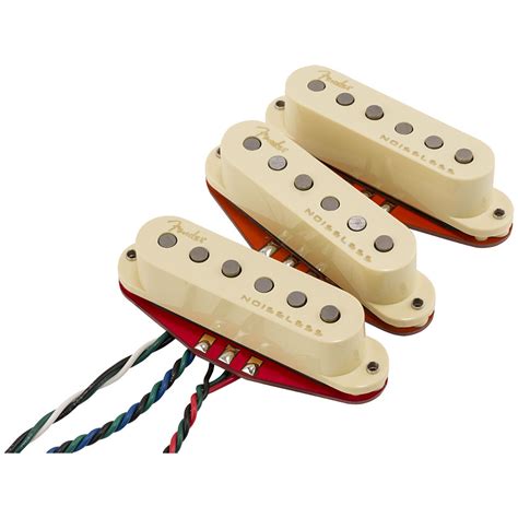 Fender Ultra Noiseless Strat Hot Set Pickup E Gitarre