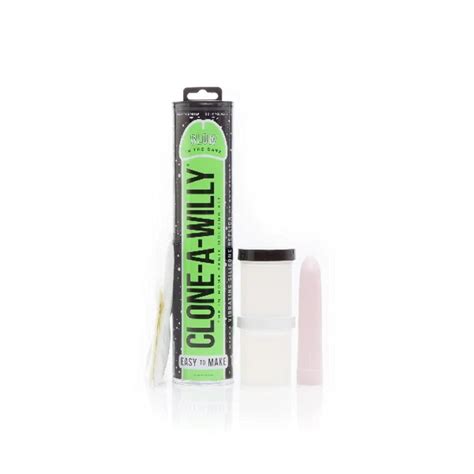 Silicone Penis Casting Kit For Glow In The Dark Dildo Green