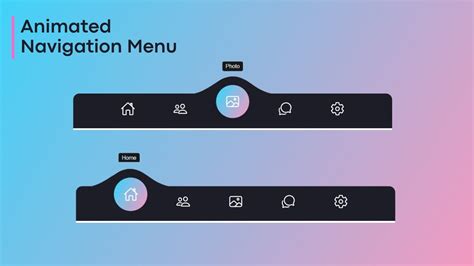 Magic Navigation Menu Indicator Using Html Css And Javascript Animated