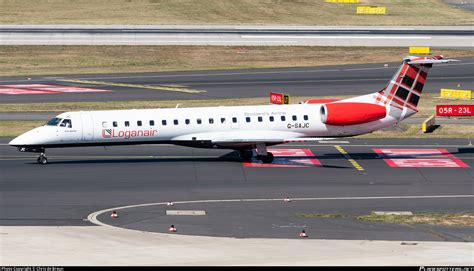 G SAJC Loganair Embraer ERJ 145EP Photo By Chris De Breun ID 1000714