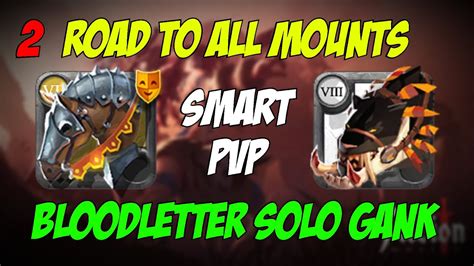 Albion Online Bloodletter Road To All Mounts Pvp Youtube