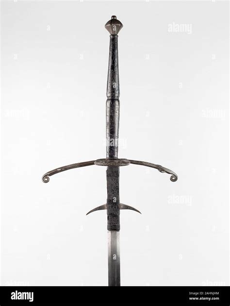 Two Handed Sword 15401610 Munich Steel Iron Wood And Leather