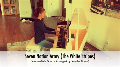 Seven Nation Army The White Stripes Piano Cover With Sheet Music