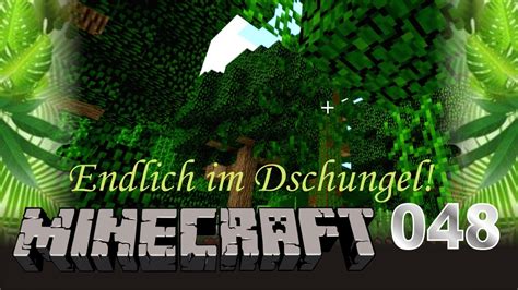 Lets Play Minecraft Endlich Im Dschungel Youtube