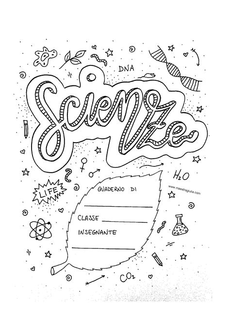 Copertina Di Scienze Maestra Giulia Montanari