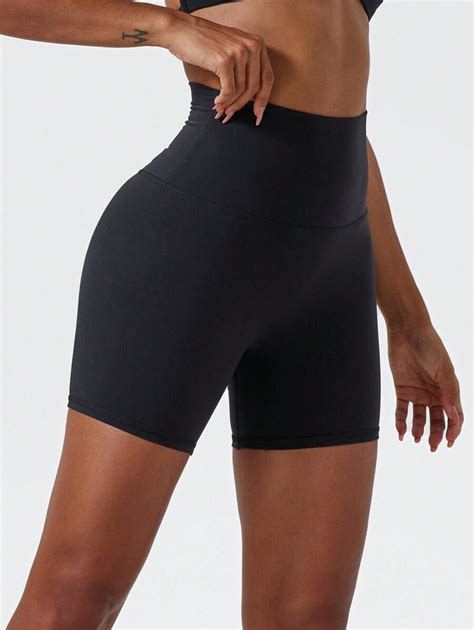 Piece High Stretch Nude Yoga Shorts Cycling Pants For Running Gym Cycling Sports Women Sweat