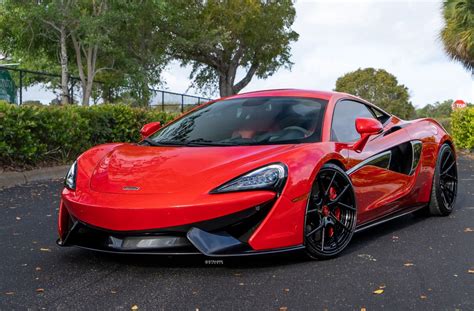 Mclaren 570s Red Strasse Sm5r Duoblock Wheel Wheel Front