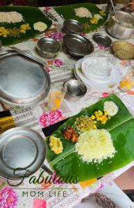 Kerala Vegetarian Lunch - Fabulous Mom Life