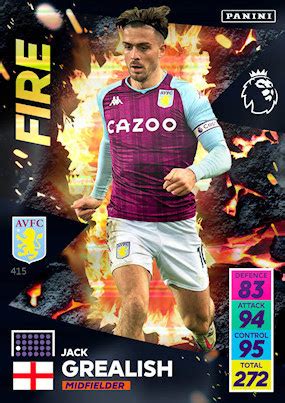 Trading Card Hub UK Panini Adrenalyn XL Premier League 2021 2022 Fire