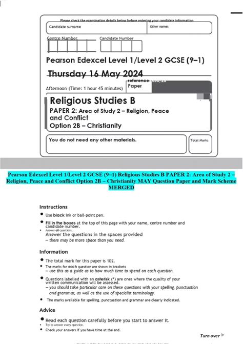 Gcse Religious Studies For Edexcel B Religion Peace And Conflict Through Islam 6