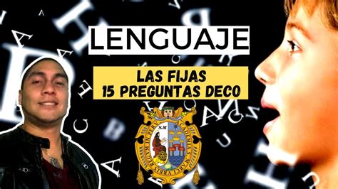 LAS FIJAS DE LENGUAJE SAN MARCOS Solucionario Tercer Examen Pre San