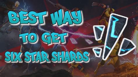 The Most Effecient Way To Get 6 Star Shards Marvel Contest Of Champions Youtube