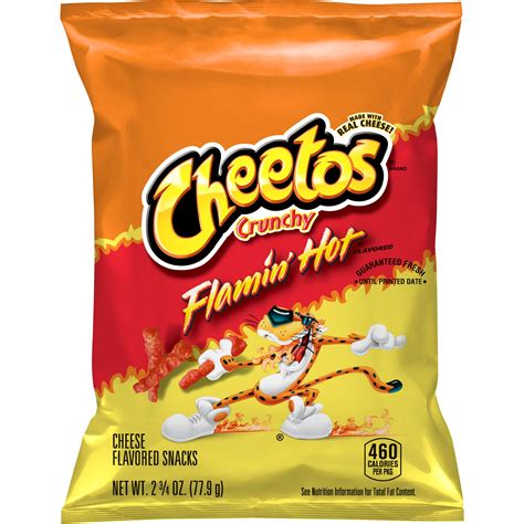 Cheetos Crunchy Flaming Hot 2 75oz 32ct Empire Snack Distributors