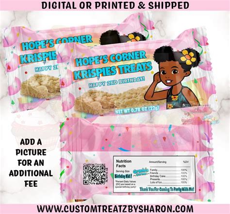 Gracies Corner Inspired Krispies Treats Krispie Treats Party Bags