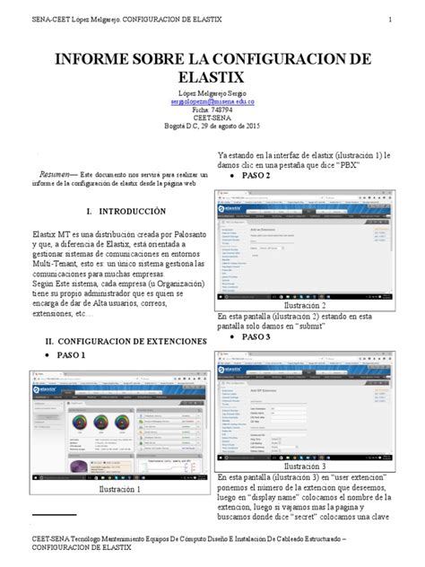 PDF Informe Sobre La Configuracion De Elastix DOKUMEN TIPS