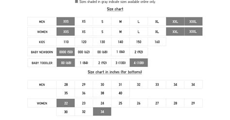 uniqlo men's jeans size chart - Hipolito Monroe