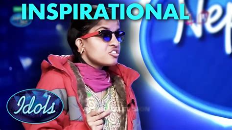 Inspirational Blind Singer Menuka Poudel Auditions For Idol Nepal