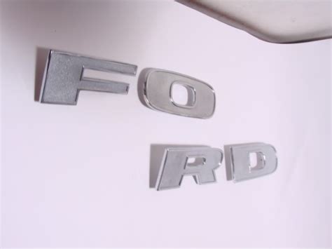 Ford Pick Up Emblemas Letras Gigantes Nuevas En