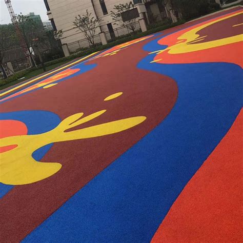 Playgrounds Colorful EPDM Rubber Granules Surfaces China Rubber