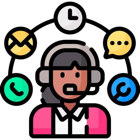 Virtual Assistant Free Communications Icons