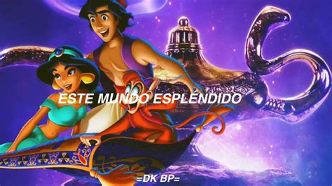 Un Mundo Ideal Aladin Espa Ol Youtube