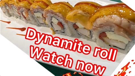 How To Make Dynamite Roll Chef Pheds Australia YouTube