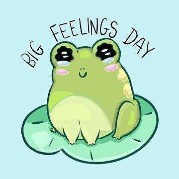 "Big feelings day" Sticker by irenealmalv | Redbubble