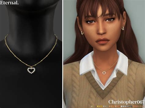 The Sims Resource Eternal Necklace Sims Piercings Sims Tsr Sims