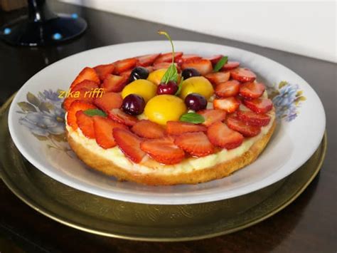 Tarte Financi Re Aux Fraises Et La Cr Me P Tissi Re Au Citron