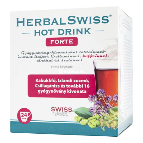 Herbal Swiss Hot Drink Forte italpor 24 db Online vásárlás