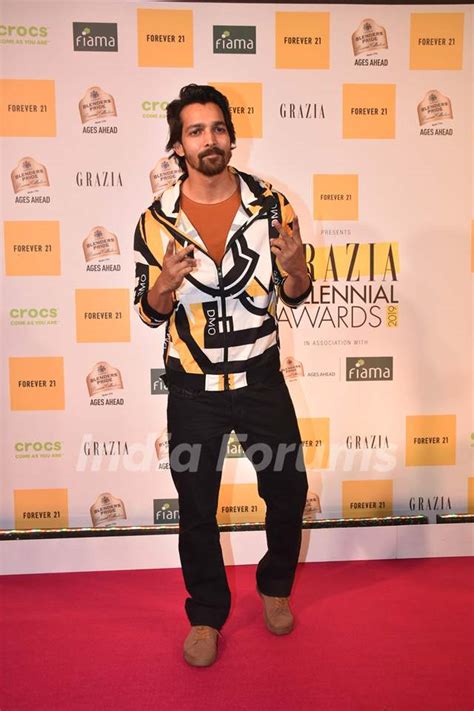 Harshvardhan Rane attends the Grazia Millennial Awards 2019 Media