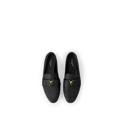 Lv Capri Loafers Luxury Black Louis Vuitton