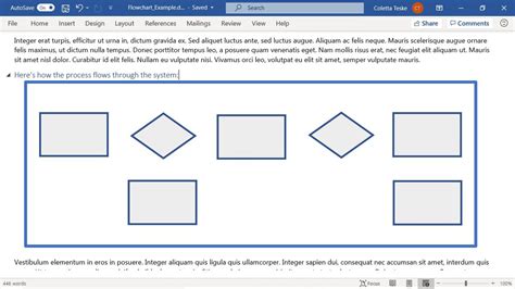 How to Create a Microsoft Word Flowchart