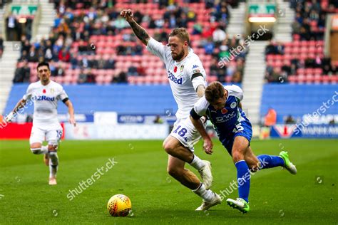 Callum Mcmanaman Wigan Athletic Takes On Editorial Stock Photo Stock