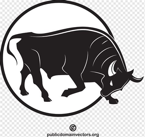 Bull Logo Silhouette Png PNGWing