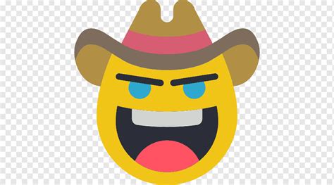 Emoticon De Emoticon Iconos De Computadora Smiley Diverso Vaquero