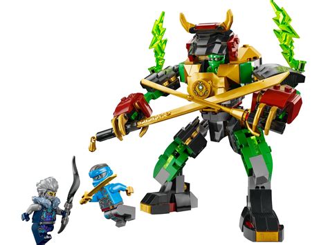 Lego Ninjago Lloyds Elementarkraft Mech Ab Stand