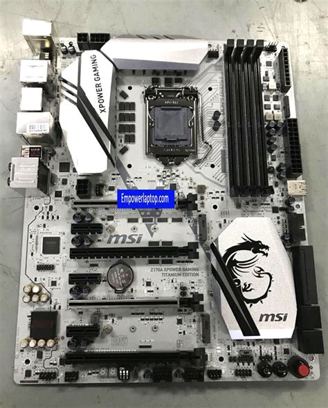 Msi Z170a Xpower Gaming Titanium Edition Motherboard Empower Laptop